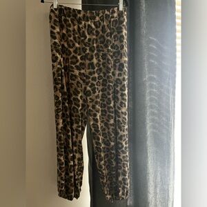 Animal Print Joggers